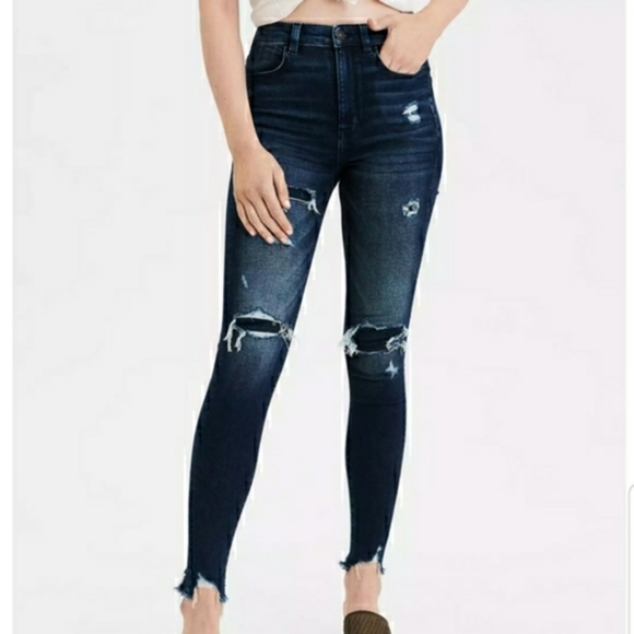American Eagle Curvy Highest Rise Skinny Jeans Y2K